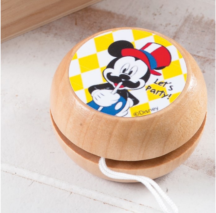 Yo-yo Mickey Carnival ξυλινη μπομπονιερα βαπτισης