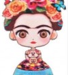 Φρίντα Κάλο Frida Kahlo Ξυλινο Διακοσμητικο Μπομπονιερα