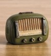 Μπομπονιερα βαπτισης Vintage κουμπαράς ραδιόφωνο